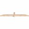 Ekena Millwork Eugene Smooth Timber Gable Bracket, Douglas Fir, 72"W x 12"H x 3 1/2"D x 3 1/2"F, 4/12 Pitch GBW072X12X0404EUG00SDF - alternate 3
